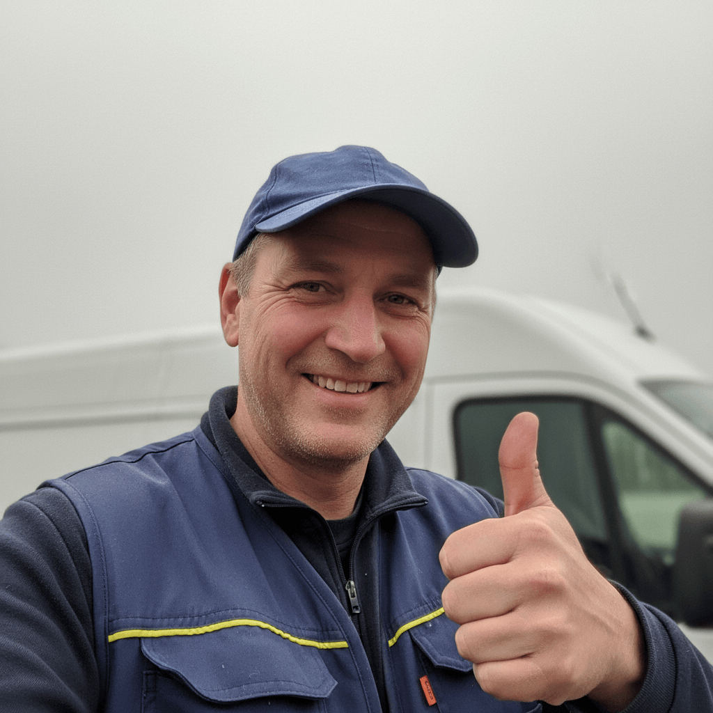 Porträt unseres erfahrenen Meisters Markus bereit für den Einsatz